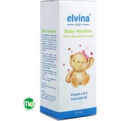 تصویر الوینا وازلین پای کودک 50ML ELVINA BABY VASELINE PROTECTIVE BARRIER CREAM 50ML