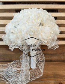 تصویر دسته گل عروس کد f110 