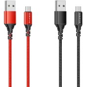 تصویر کابل تبدیل USB به MICROUSB بروفون مدل BX54 طول 1 متر Borofone BX54 MicroUSB Cable 1m