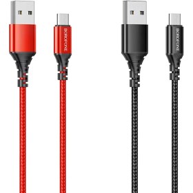 تصویر کابل تبدیل USB به MICROUSB بروفون مدل BX54 طول 1 متر Borofone BX54 MicroUSB Cable 1m