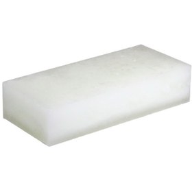 تصویر پارافین جامد شمع مدل کریستالی وزن 1000 گرم - سفید 