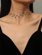 تصویر گردنبند چوکر کریستال 