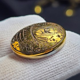 تصویر نگین سنگ حدید صینی معدنی کد 37287 