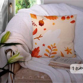 تصویر کوسن کد K170 پاییزی