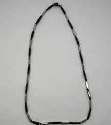 تصویر گردنبند استیل مردانه کد 21 Men's steel necklace; code 21