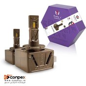 تصویر هدلایت خودرو توبیز مدل D3S/D1S با شدت نور ۱۱۰۰۰ لومن 