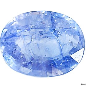 تصویر نگین یاقوت کبود معدنی و طبیعی آفریقایی کد 4444 