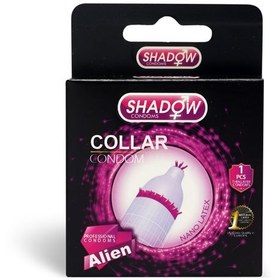 تصویر کاندوم فضایی طوقی shadow Collar خاردار درشت alien condom Three-dimensional Pigeon collar