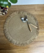 تصویر زیربشقابی حصیری 