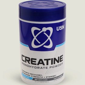 تصویر کراتین مونوهیدرات USN بدون طعم 300 گرم | USN Monohydrate Creatine 