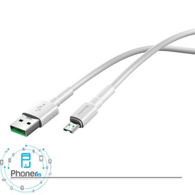 تصویر کابل USB به Micro-USB مدل CAMSW-02 Mini White Cable با طول 100cm برند Baseus 
