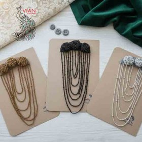 تصویر سردوشی مجلسی سه گل 