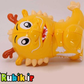 تصویر روبیک اژدها کارتونی 2×2 یوکسین 