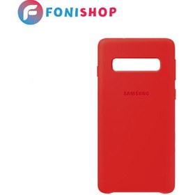 تصویر کاور موبایل سیلیکونی سامسونگ مدل گلکسی S10 پلاس Silicone Cover For Samsung Galaxy S10 Plus