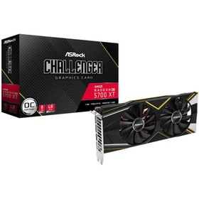 تصویر کارت گرافیک ازراک مدل Radeon RX 5700 XT Challenger D 8G OC 