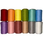 تصویر نخ ترویرا ( نخ سردوز)24 عددی 8 رنگ 24 pieces of 8 colors terroira thread