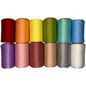 تصویر نخ ترویرا ( نخ سردوز)24 عددی 8 رنگ 24 pieces of 8 colors terroira thread