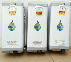 تصویر آبگرمکن برقی دیواری ایمن سوز ۸ لیتری مدل ms8lt Water heater electric imensooz 8 lt