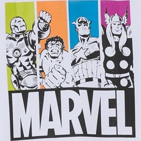 تصویر تی‌شرت سایز بزرگ مارول برند marvel Marvel Plus Size T-Shirt