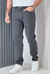 تصویر جین راسته ذغالی 