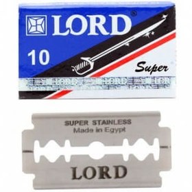 تصویر تیغ یدک لرد مدل Super بسته 10 عددی ا Lord spare razor Super model, pack of 10 pieces Lord spare razor Super model, pack of 10 pieces