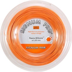 تصویر زه راکت تنیس زیگنام مدل SIGNUM PRO PLASMA HEXTREME نارنجی - زه تکی زه تنیس زیگنوم پرو