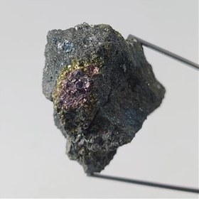 تصویر راف سنگ پیریت رنگین کمانی معدنی و طبیعی (کمیاب) 