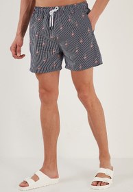 تصویر شورت شنا فاق نرمال راسته مردانه | بوراتی Buratti 380M388 