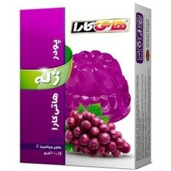 تصویر پودر ژله 100 گرم انگور هاتی کارا 