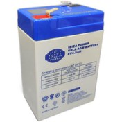 تصویر باتری UPS 6 ولت 4.5 ایبیزا مدل 6v4.5AH کپی 