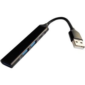 تصویر هاب 4 پورت USB3.0 مدل 4P 