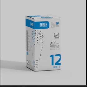 تصویر لامپ SMD حبابی 12وات - زرد 