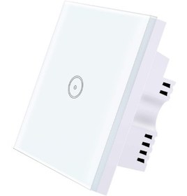 تصویر کلید هوشمند UseeLink مدل SM-SW103 UseeLink Smart Light Switch, WiFi Wall Light Switch, 1 Gang, Compatible with Alexa and Google Home, APP Remote Control, Timing Function, Voice Control, Neutral Wire Required (1 Pack)