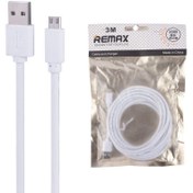 تصویر کابل میکرو یو اس بی ریمکس 2000MH طول 3 متر Remax 2000MH 3m MicroUSB Charging Cable