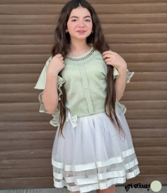 تصویر شومیز آستین حلزونی 