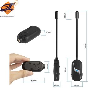 تصویر میکروفون بی سیم هدستی یانمای مدل EM1 YANMAI EM1 Headset Wireless Microphone