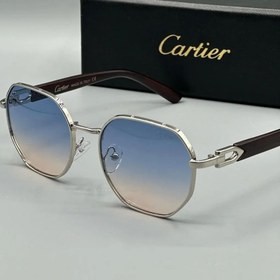 تصویر عینک آفتابی مردانه cartier کارتیر 