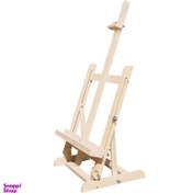 تصویر سه پایه نقاشی حرفه‌ای بومیران چرخدار 