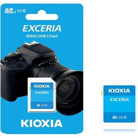 تصویر کارت حافظه اس دی کیوکسیا Exceria N203 128GB Kioxia Exceria N203 128GB UHS-I U1 Class 10 Memory Card