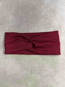 تصویر هدبند ضبدری کبریتی - زرشکی 