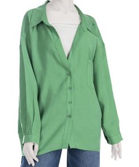 تصویر شومیز ویسکوز آستین بلند زنانه سرژه مدل MP-SE-232172 