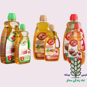 تصویر روغن کنجد پالایش شده 700 گرمی آب حیات سم سم 