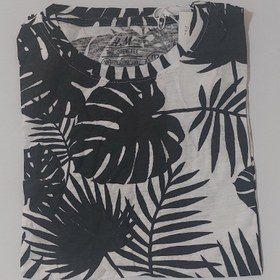 تصویر تیشرت نخ پنبه زنانه اچ اند ام قواره دار اصلی بنگلادشی T-shirt H&M