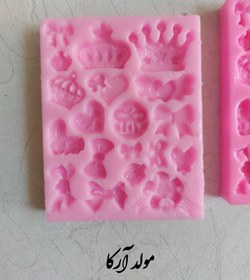 تصویر قالب تاج و پاپیون 