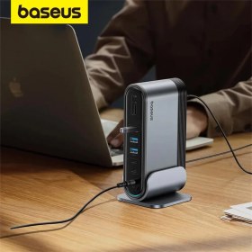 تصویر هاب 17 پورت بیسوس Baseus BS-OH152 Simutaneous 17Port Read B00532304811 