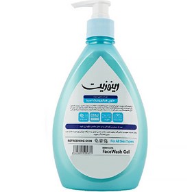 تصویر ژل شستشوی صورت هیالورونیک اسید 500میل رینوزیت Renuzit Face Wash Gel Hyaluronic Acid 500ml