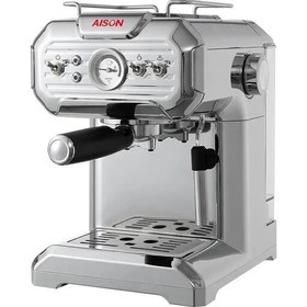 تصویر قهوه ساز اسپرسو ولگا مدل 34z قهوه ساز volga manual control espresso coffee maker volga 34-z-اسپرسوساز 