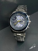 تصویر ستیزن سه موتور نقره ای صفحه آبی (CITIZEN) 