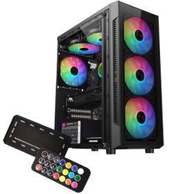 تصویر کیس گیمینگ هانت کی مدل L320-35 