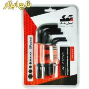 تصویر ست آچار آلن کوتاه ایران پتک کد SL5110 Iranpotk | SL5110 Combination Hex & Torx, Short Arm Key Set 8Pcs